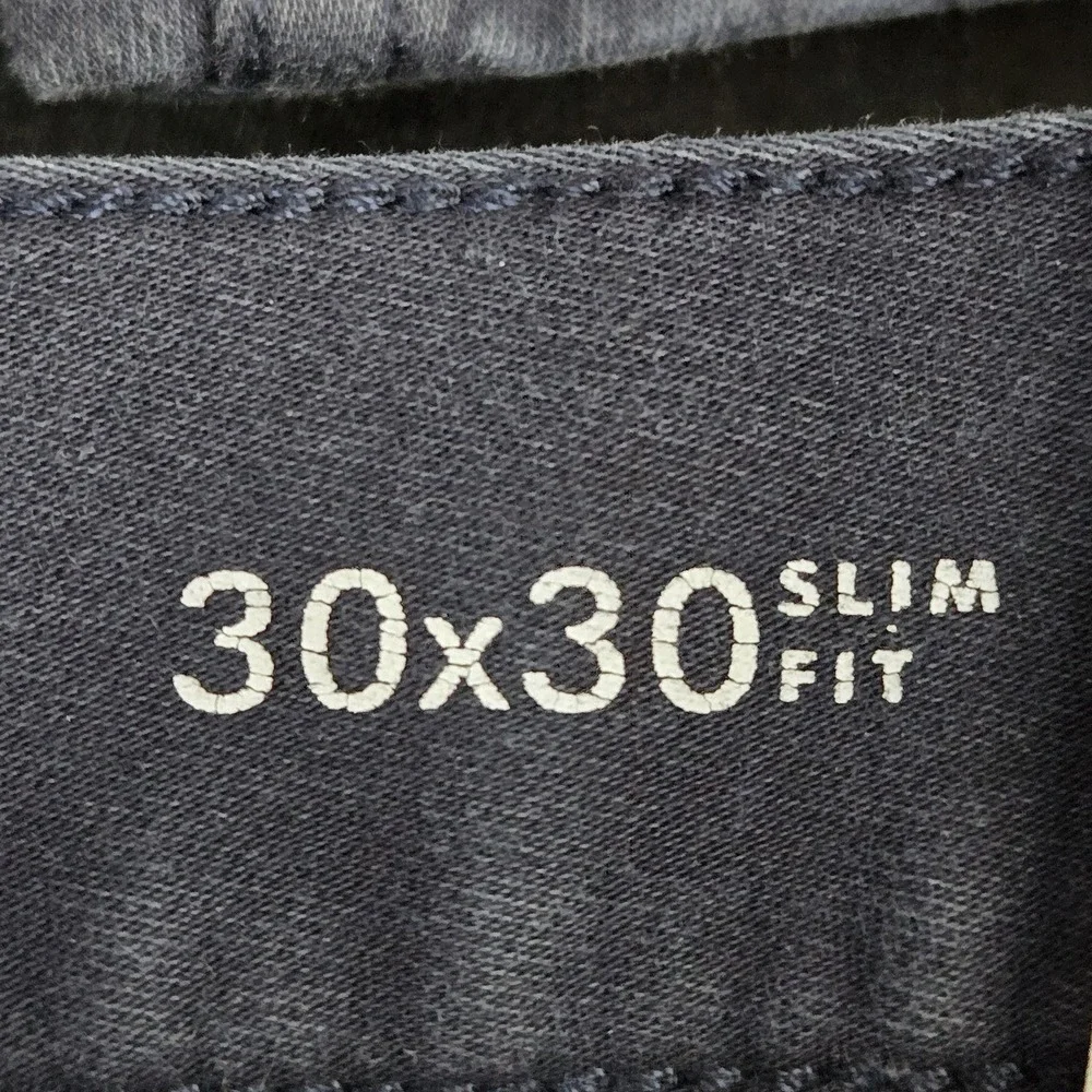 Banana Republic Men Jeans‎ 30X30 Blue Denim Khakis Traveler Slim